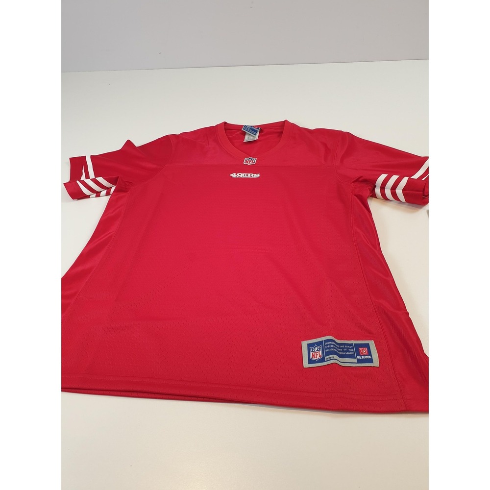 San Francisco 49ers Jersey Womens Medium Red NFL Football NFL Pro Line Mesh